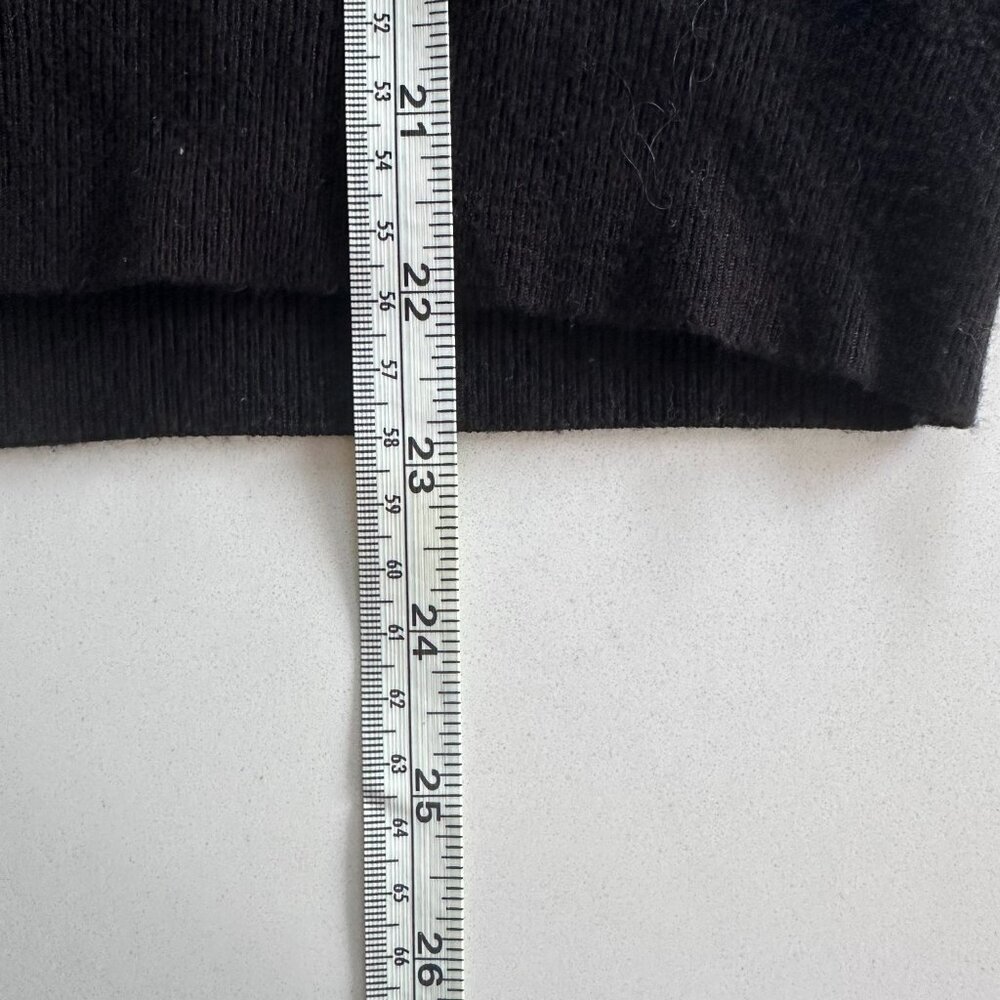 ZARA | Knit Sleeveless Sweater Tank | Black | Size Medium | Soft Stretch - Picture 9 of 15